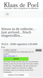 Mobile Screenshot of klaasdepoel.com